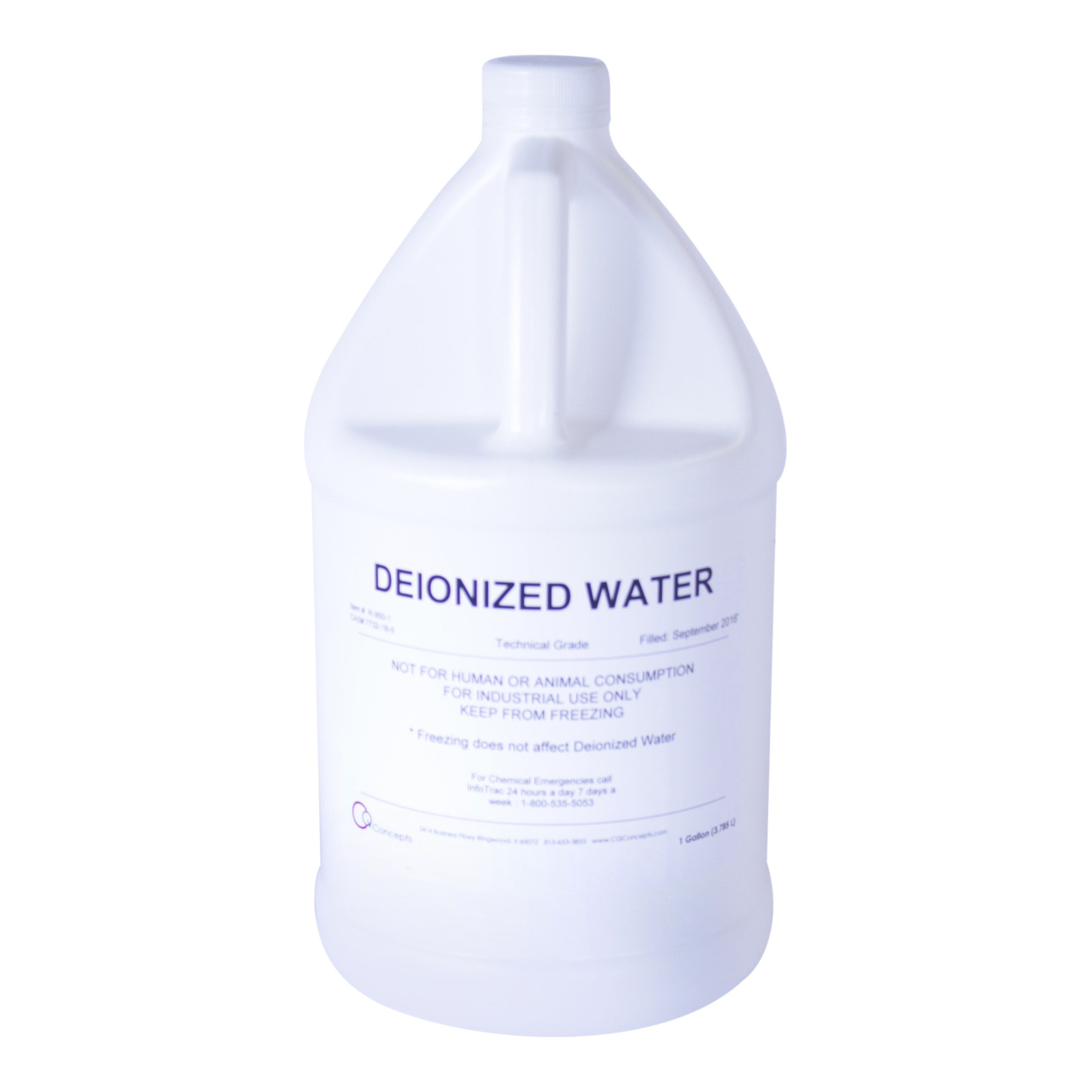 Deionized Water- 1 Gallon