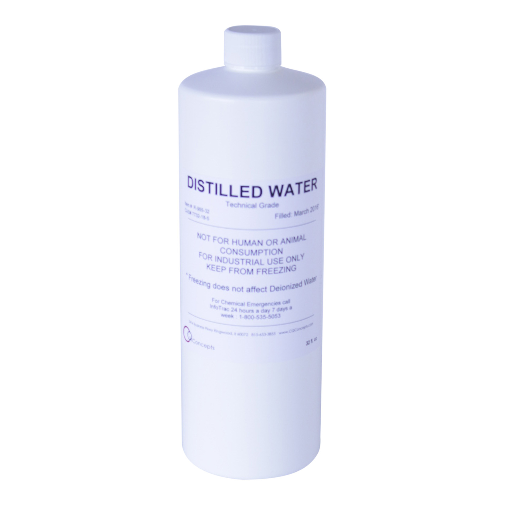 Distilled Water- 32 oz