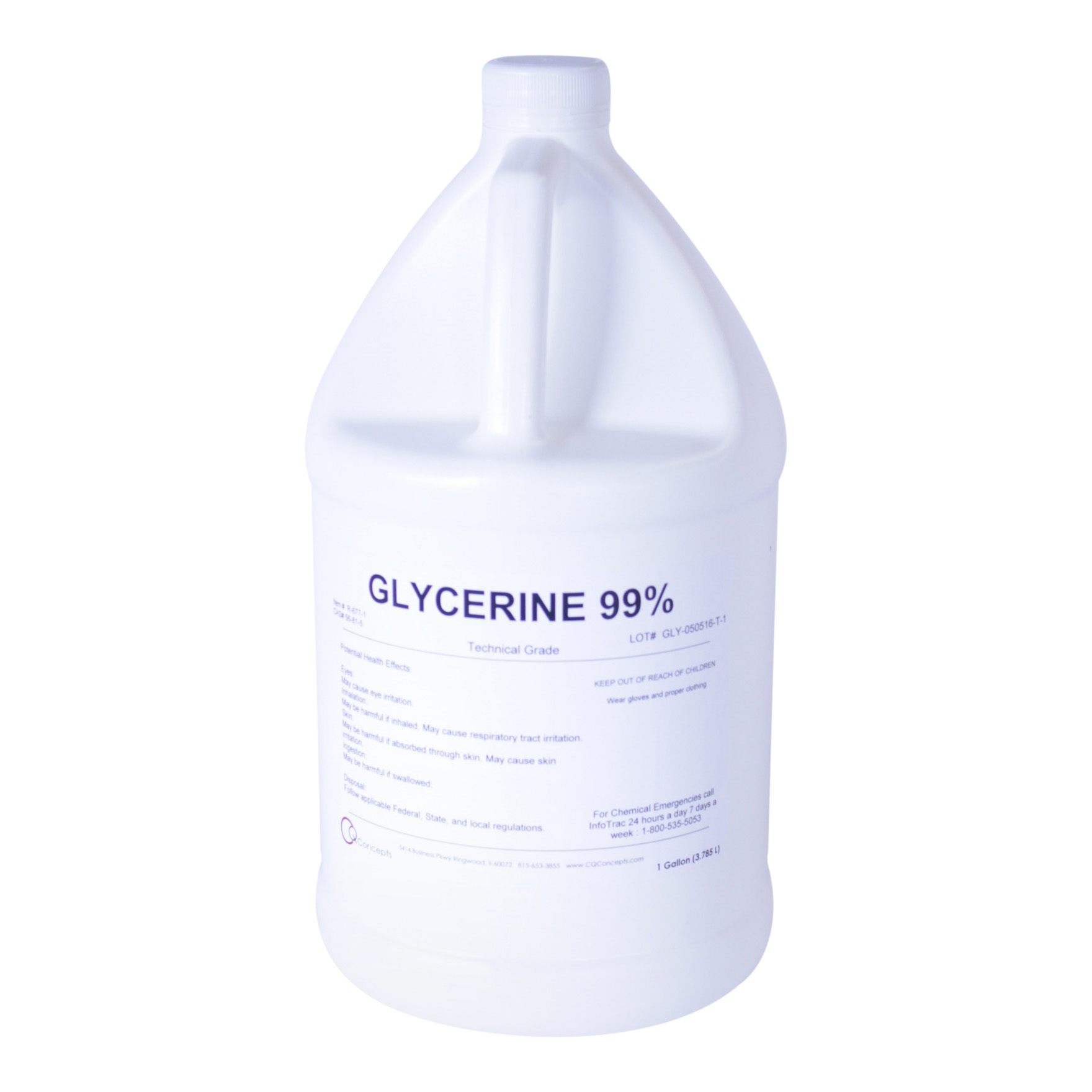 Glycerine 99%- 1 Gallon