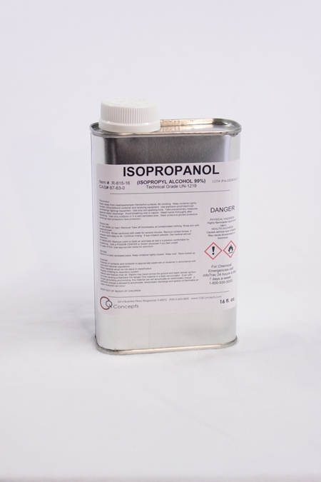  Isopropyl Alcohol - 99% - 16 oz. - 1 each