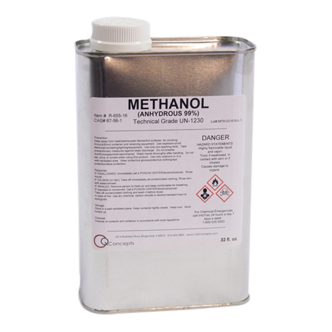 Methanol 99%- 32 oz