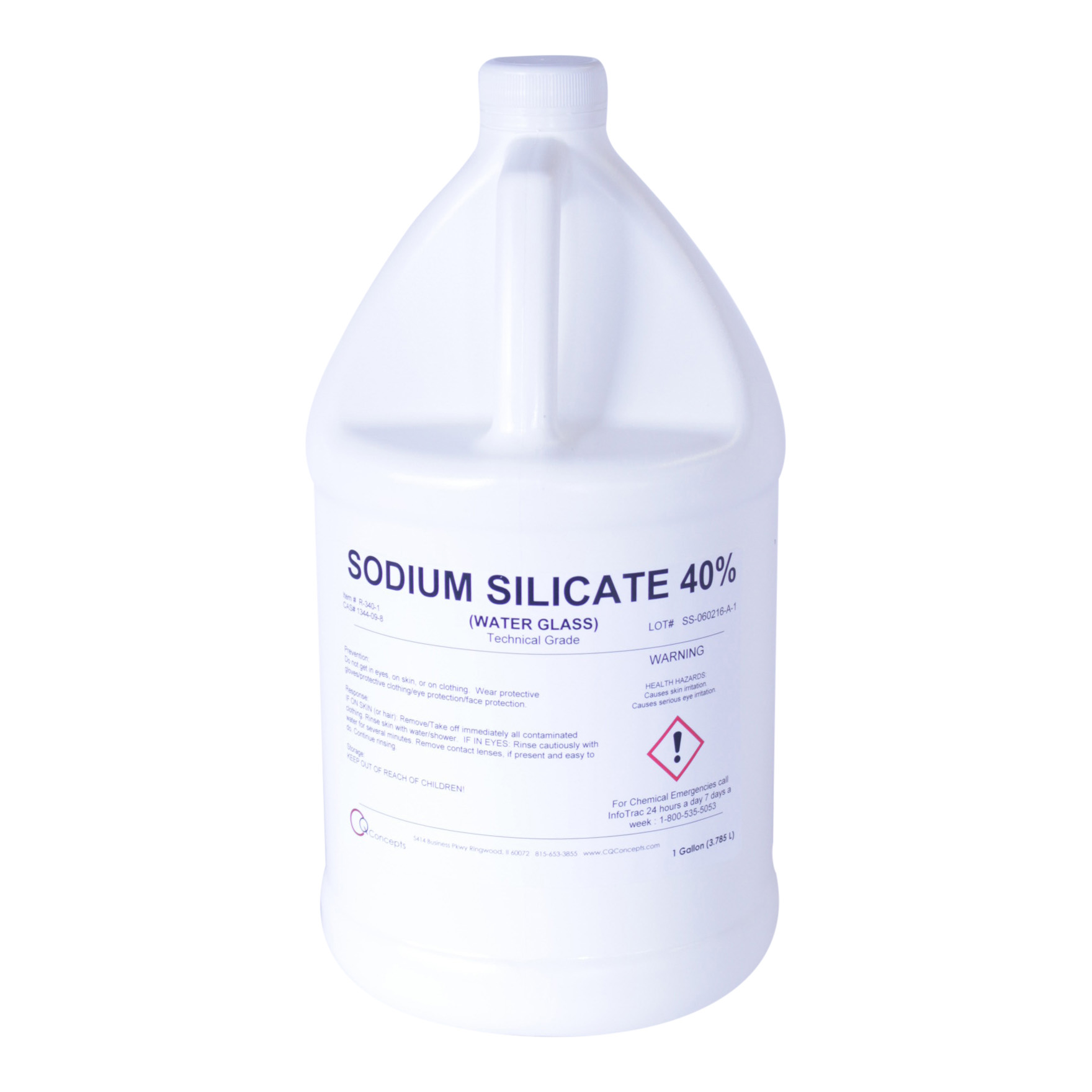Sodium Silicate 40%- 1 Gallon