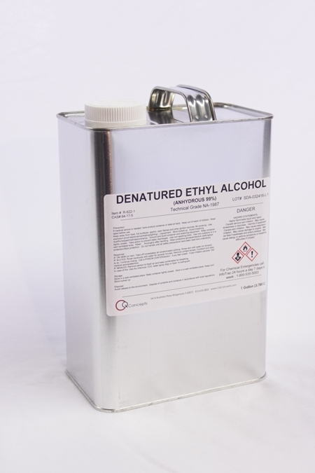 Denatured Ethyl Alcohol 99 1 Gallon